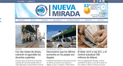 Desktop Screenshot of nuevamiradacorrientes.com
